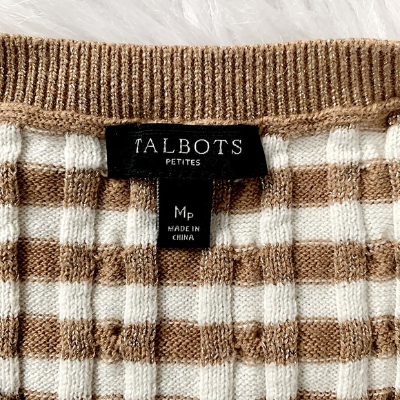 TALBOTS Pullover Striped Sweater - Picture 11 of 13